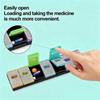 Sealed 7 Day Pill Case 7 Grids Pill Dispenser Portable Vitamin Storage Container  Travel