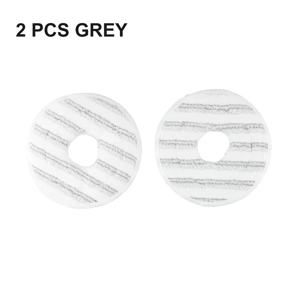2 Pack Microfibre Washable For& Clean Mop Refill Accessories Robot Vacuum Cleaner School Bag Cleaning Robot Rotating Mop