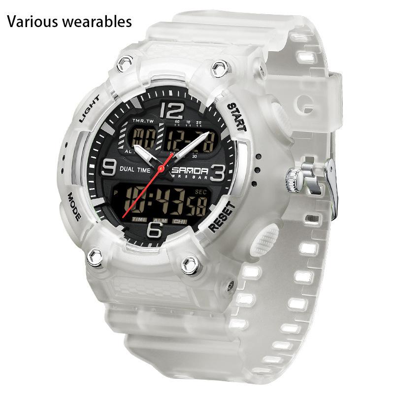 Neue Paar Elektronische Uhr Junior High School Student Multifunktionale Outdoor Sport Elektronische Uhr