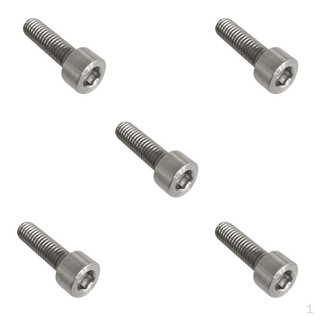 5Pcs Titanium Screws Agonal