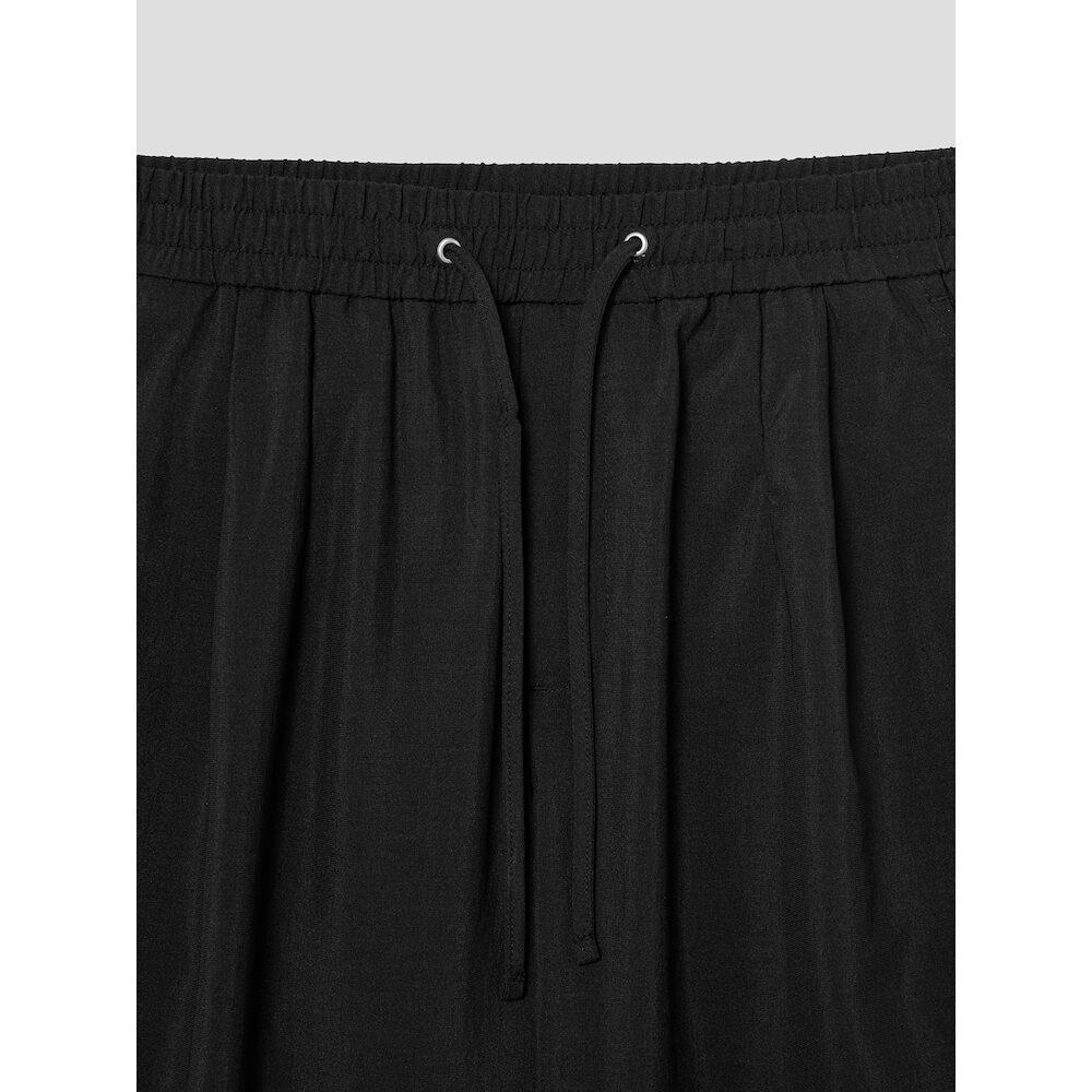 8SECONDS Lecture Wide Banding Slacks Black (424721Ly75)