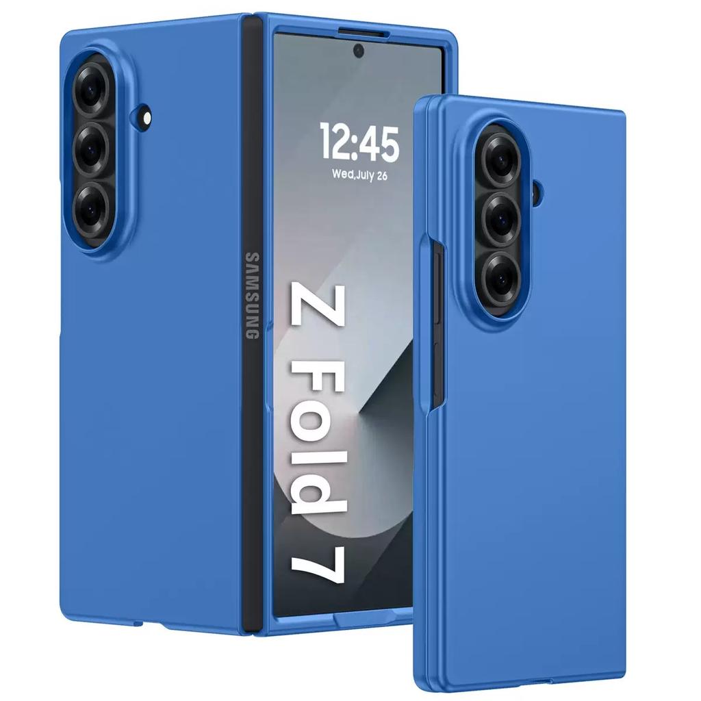 New Arrivals Candy Color Tempered Film Integrated Full Protection PC Shockproof Phone Case for Samsung Z Fold 7 6 5 4