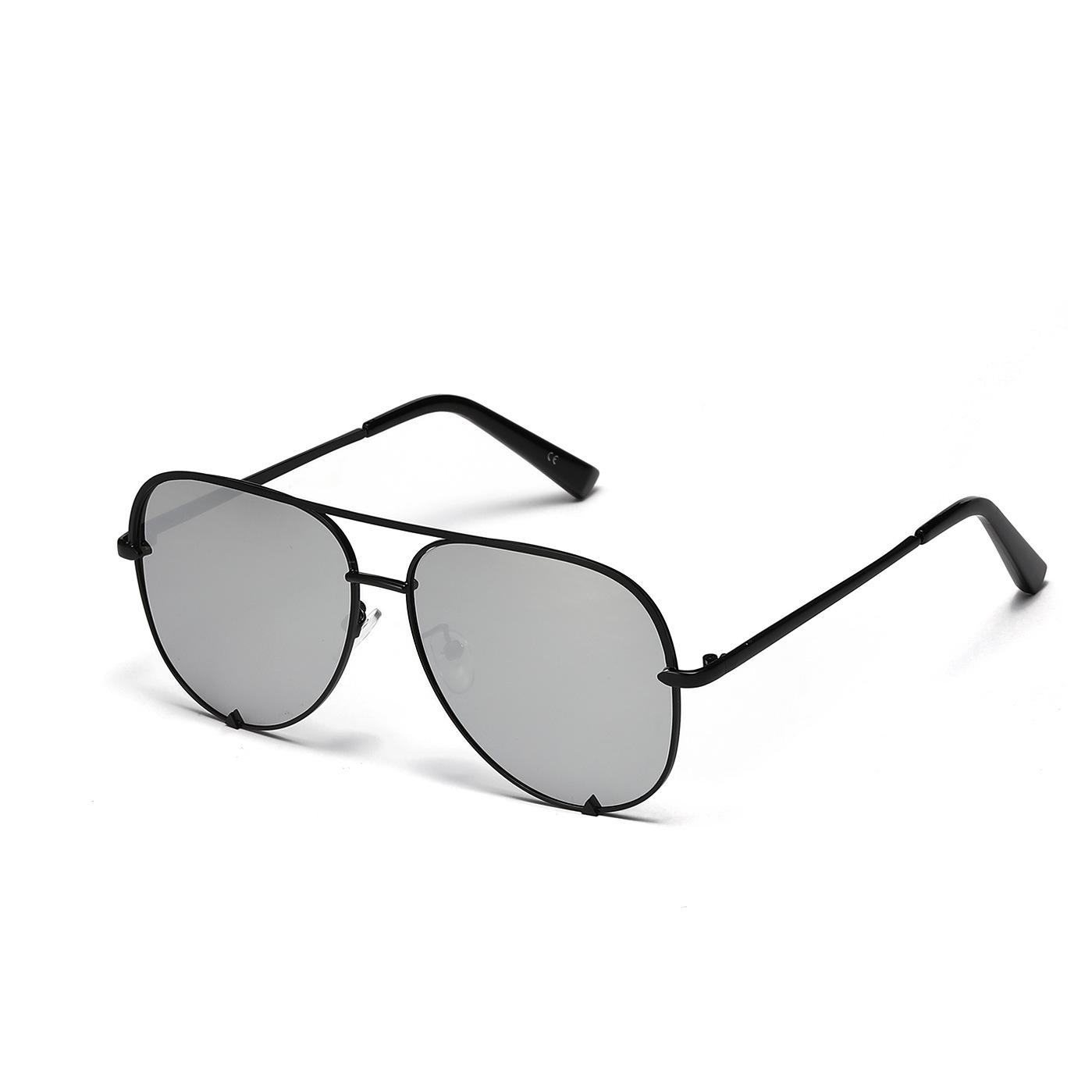 

Очки Металлическая Стрела Жаба Двойной Луч Светоотражающие Ретро Летающие Личность Большие Солнцезащитные Очки Женские Солнцезащитные Очки Модные Мужские