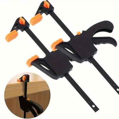 Quick Ratchet Release Woodworking Clamp Speed Squeeze Quick Clamp Bar Clamp  Carpentry Work