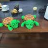 New Fun Coaster Turtle Cup Pad Turtle Coaster Creative Decorative Ornament Tea Coffee Mug Drinks Holder Mug Base Home Decor