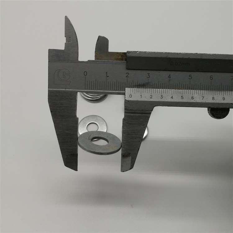 M8M10 Galvanized Thickened Wide Flat Iron Washer Spacer