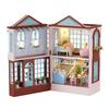 CUTEROOM Miniature Dollhouse Wooden Kit for Kids DIY Toy Candy Cake & Milk Tea Shop Perfect Gift (D013)