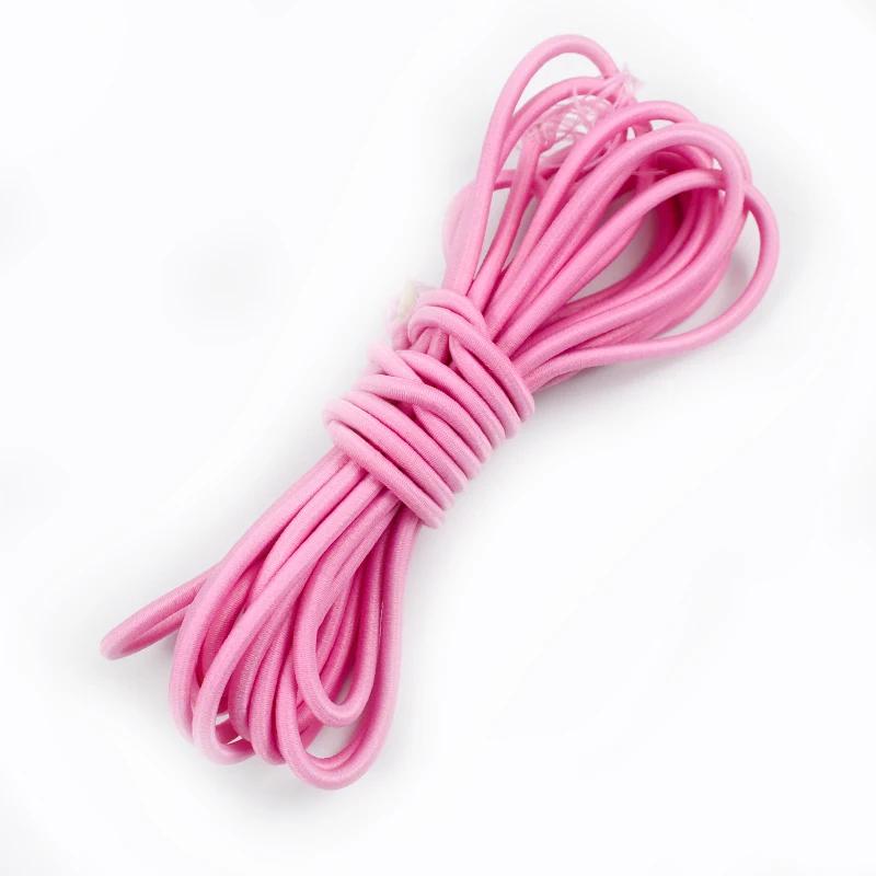 5/10/20M 4mm Cordoane Elastice Meetee pentru Haine Bandă de Păr Elastic de Cauciuc Bandă Arc Elastic Accesorii de Cusut DIY