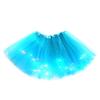 European & American Adult LED Luminous Tutu Skirt - Light-Up Mesh Half-Body Design