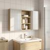 Bathroom Cabinet Set 3 Pcs 90 X 10.5 X 50 Cm Particleboard