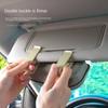 Magnetic Glasses Holder Clip Car Sun Visor Sunglasses Storage Case Organizer Eyeglasses Sunshade Auto Interior Accessory