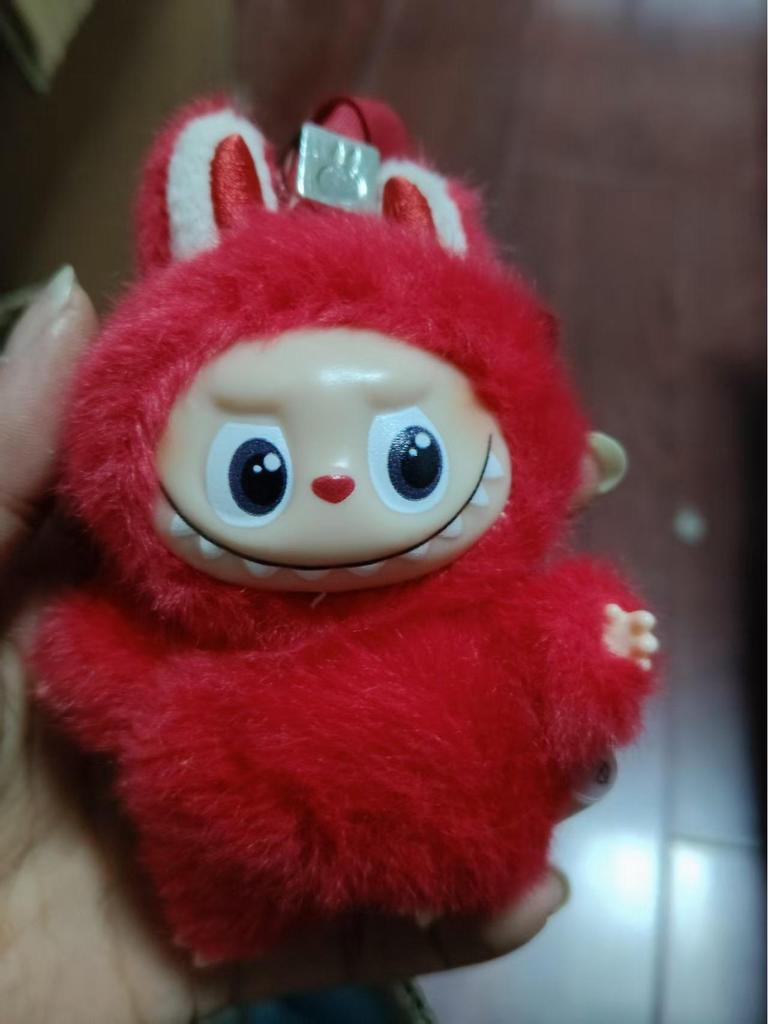 In Stock: Fast Shipping Fabric Doll Keychain with Vinyl Face - Blind Box Plush Figure