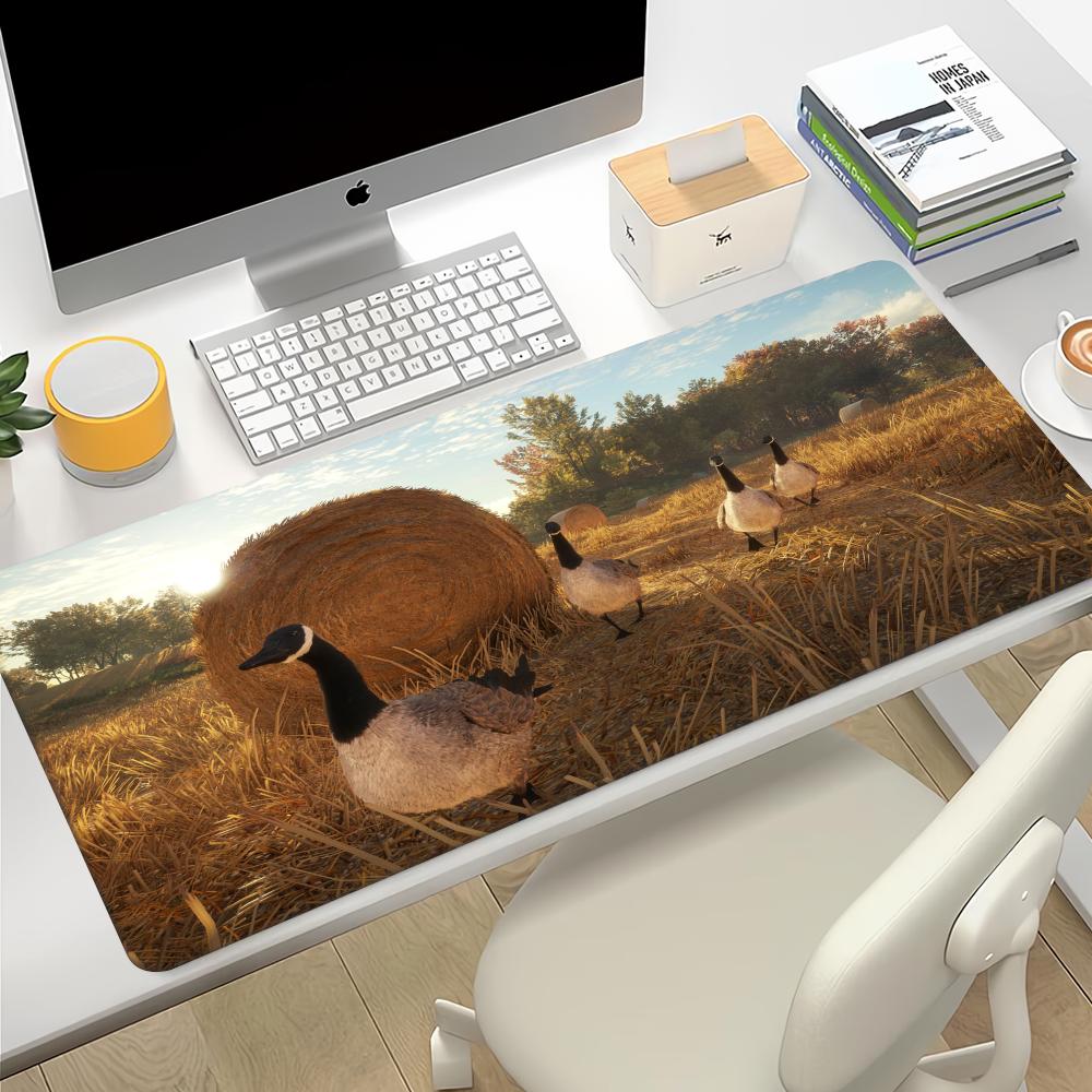 Mouse Pad Non-Slip Rubber Edge Locking Mousepads Game Play Mats Action Game The Hunter Call of the Wild for Notebook PC Computer