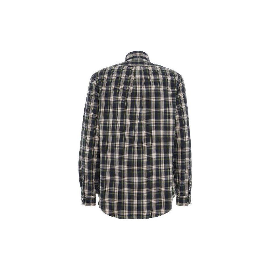 Polo Ralph Lauren Plaid Print Pointed Collar Single-Breasted Long Sleeve Shirt Men shirts Green 710922274-003