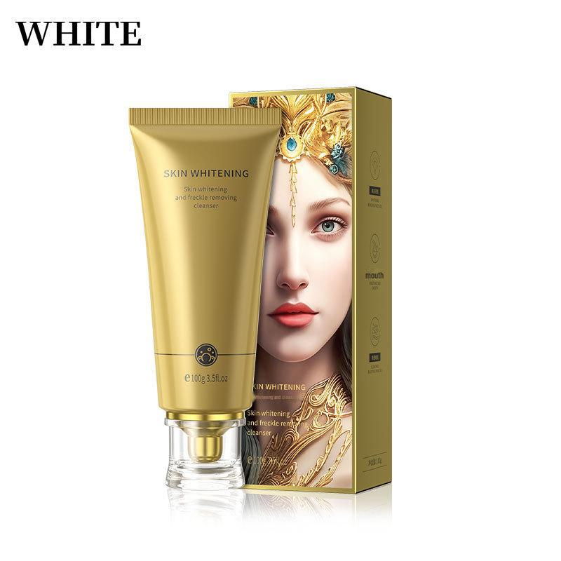 

Ніжний піноутворюючий засіб для очищення обличчя Skin Research Whitening and Anti-Blemish Cleanser (Goddess) 100g