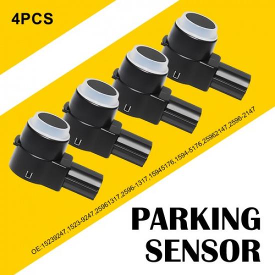 4X Reverse Backup Parking Park Bumper Assist For Sensor 06-19 GMC Chevy