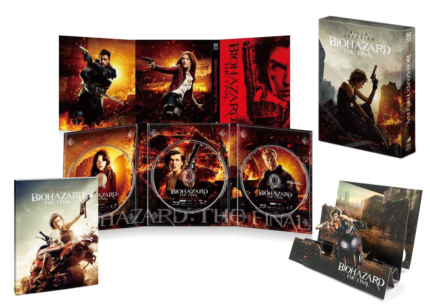 

Resident The Final Premium 3D Edition производство Evil Blu-ray (первый ограниченный) (комплект из 3 дисков) [Блю рей]