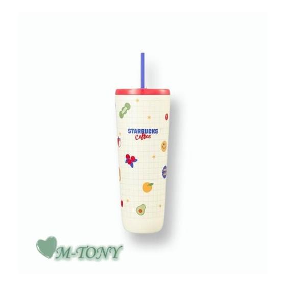 Starbucks SS Stainless Steel Grocery Market Joy Cold Cup 710ml Overseas Limited Item/Not Released in Japan/Starbucks/Tumbler/Starbucks