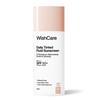 WishCare Crème Solaire Fluide Teintée Quotidienne SPF50 PA++++| L101 | Protection à Spectre Large pour tous les types de peau | Crème Solaire Teintée Testée In-Vivo | D-Pa