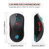 T20 2.4G Wireless Gaming Mouse 7-Color Backlit Ergonomic Mouse 3600 DPI Rechargeable Wireless Computer Mouse For Laptop PC Desktop