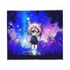 Gacha Life Club Girls Dolls Blanket Flannel Printed Game Anime Breathable Lightweight Throw Blankets for Bedding