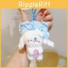 Rabbit Sleeping Cat Plush Pendant With Pillow Design For Kid And Collectors Gift