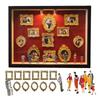 Silhouette Box DIY Mini Museum Box Gold Frames Figure Statues Personalized DIY Photo Decor Handmade Craft