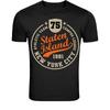 Staten Island NYC Vintage Badge T-Shirt - New York Retro Graphic