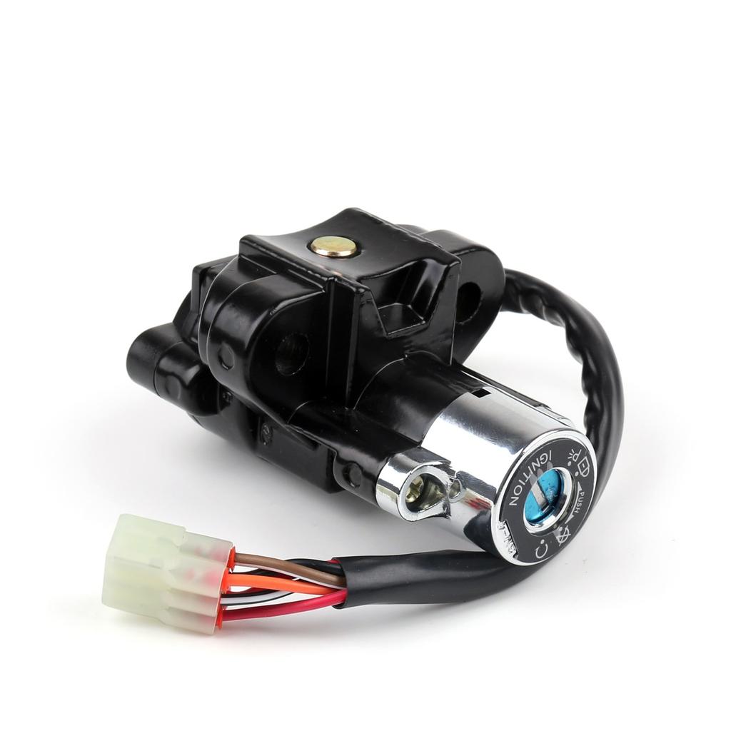 Ignition Switch Tank Cap Seat Lock Set For Suzuki GSXR 750 93-99 GSX-R 600 1997-2000