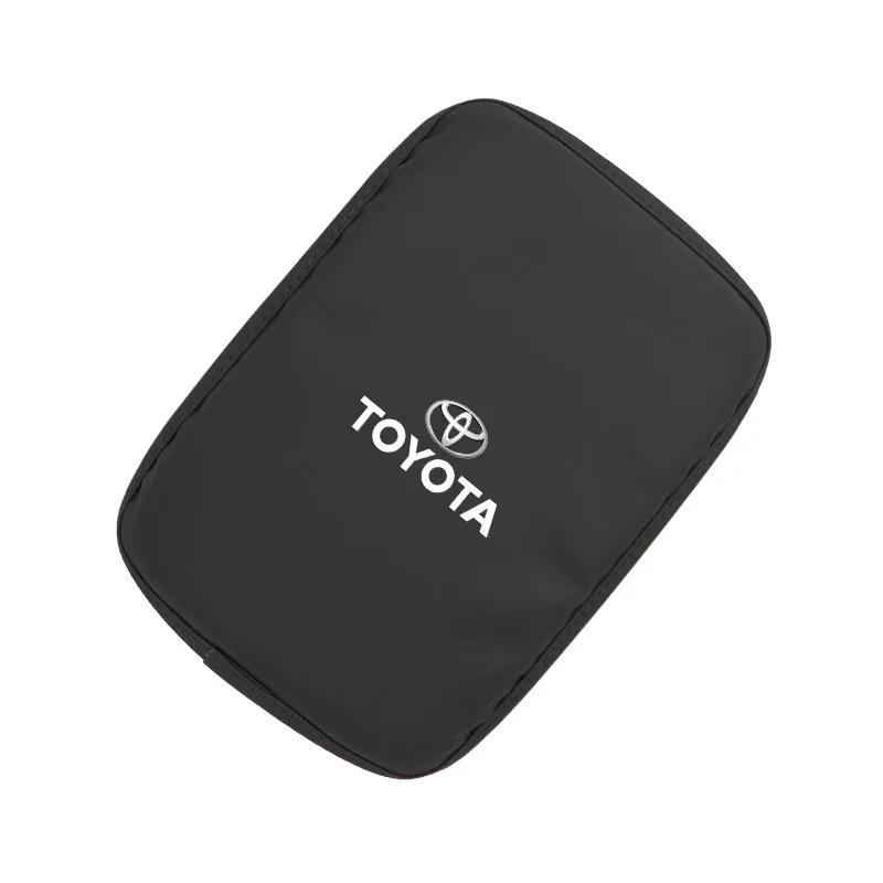 Varmt For Toyota For Toyota 2026 Nye Navkapsler Bil Armlene Matte Midtkonsoll Lær Beskyttelsespute For Toyota Gazoo Racing TR