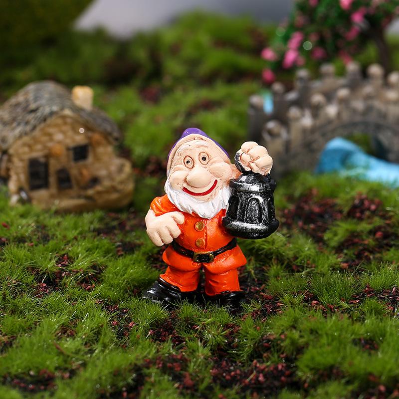 Mini Cute Funny Bonsai Gnome Home Courtyard Decoration Resin Garden Dwarf Figurines Home Decor Ornament Accessories 2025 New
