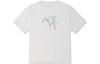 Women's Converse T-Shirts Women's White Crew Neck Moderate Straight Fit