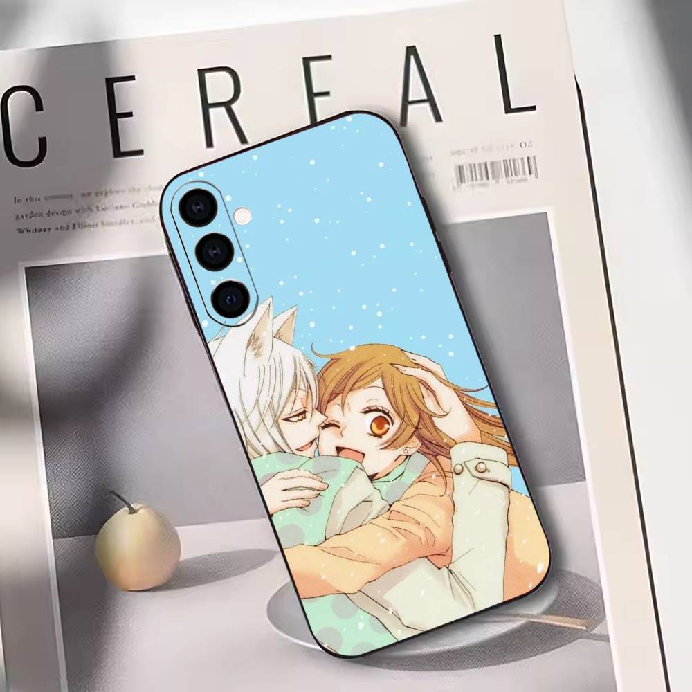 Kamisama Hajimemashita Томоэ Чехол для телефона Черный Силиконовый Мягкий Для Samsung Galaxy A73,A72,A71,A70,A53,A52,A51 Samsung a31