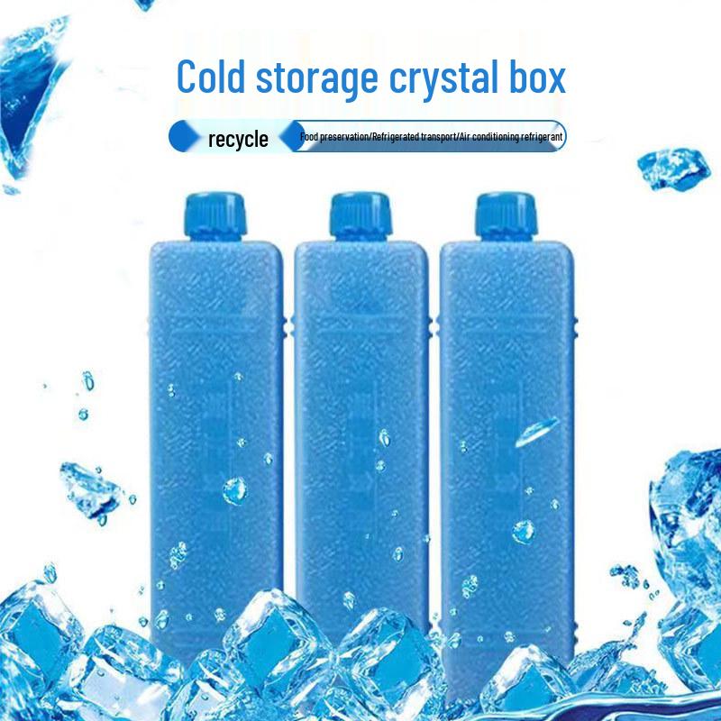 Ice Crystal Cooling Fan: Universal Cold Pack for Food Refrigeration and Cold Chain Transport.