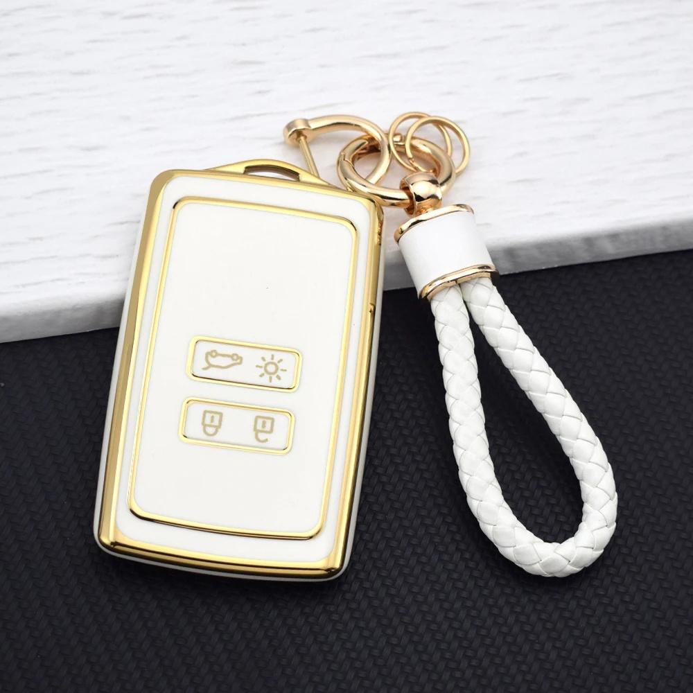 TPU Auto Fernbedienung Schlüssel Fall Abdeckung Shell Für Renault Koleos Kadjar Megane Clio Captur Talisman Espace Kangoo Sandero Fob Zubehör