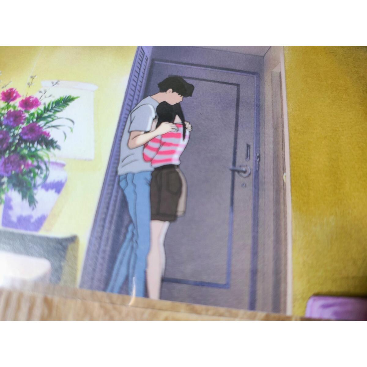 Used [Limited item] Studio Ghibli [I can hear the sea] Postcard Hayao Miyazaki