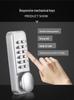 Kent Outdoor Key & Password Aluminum Door Lock with Always Open Feature