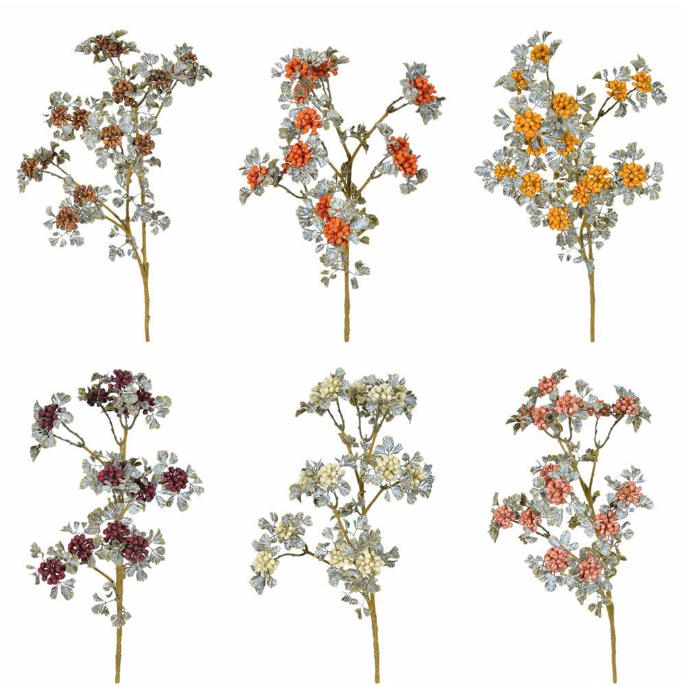 Multicolor Simulation Berries Plants Autumn Colors Faux Berry Branches Decorative Flower Gift