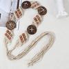Maillard Style Rope Belt Aesthetic Adult Bohemia Tassels Waistband Waist Decor Teens Girl Travel Clothing Accessories