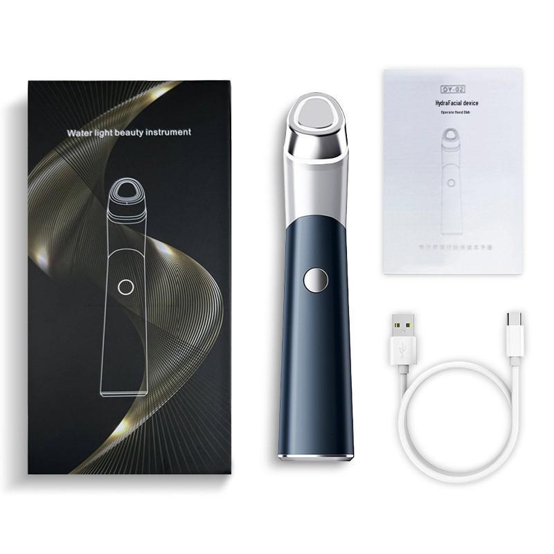 Cross-border Water Light EMS Vibration Beauty Device: Red/Blue Light Eye & Face Massager for Home Use сапфир синий