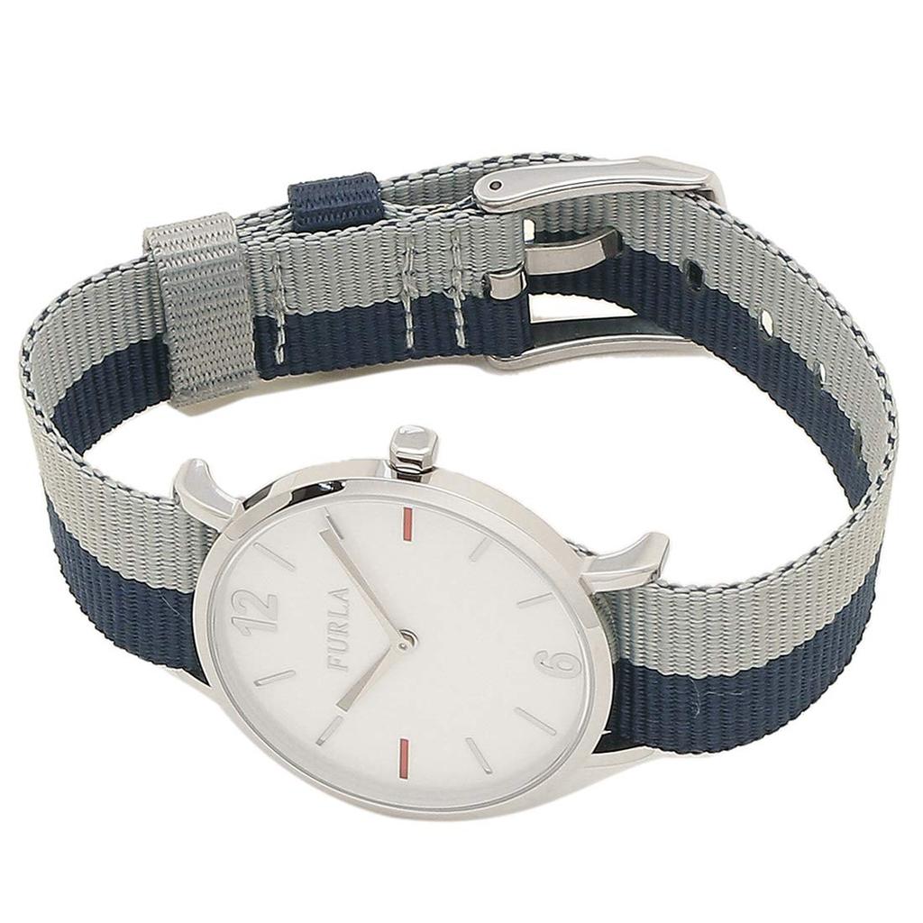 Watch FURLA 1016521 R4251108535 Navy Gray Silver [Furla] Women's [Item]