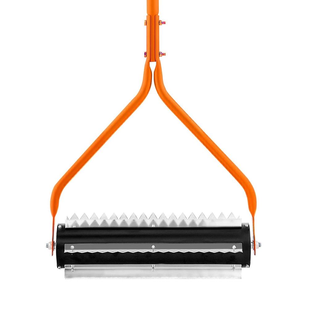 Lake Weed Roller, 4.3 M Stainless Steel Lake & Pond Weed Removal Tool, Muck Razer Aquatic & Sludge Tiller, Rid Roots and Muck Buildup, 6 Preassembled
