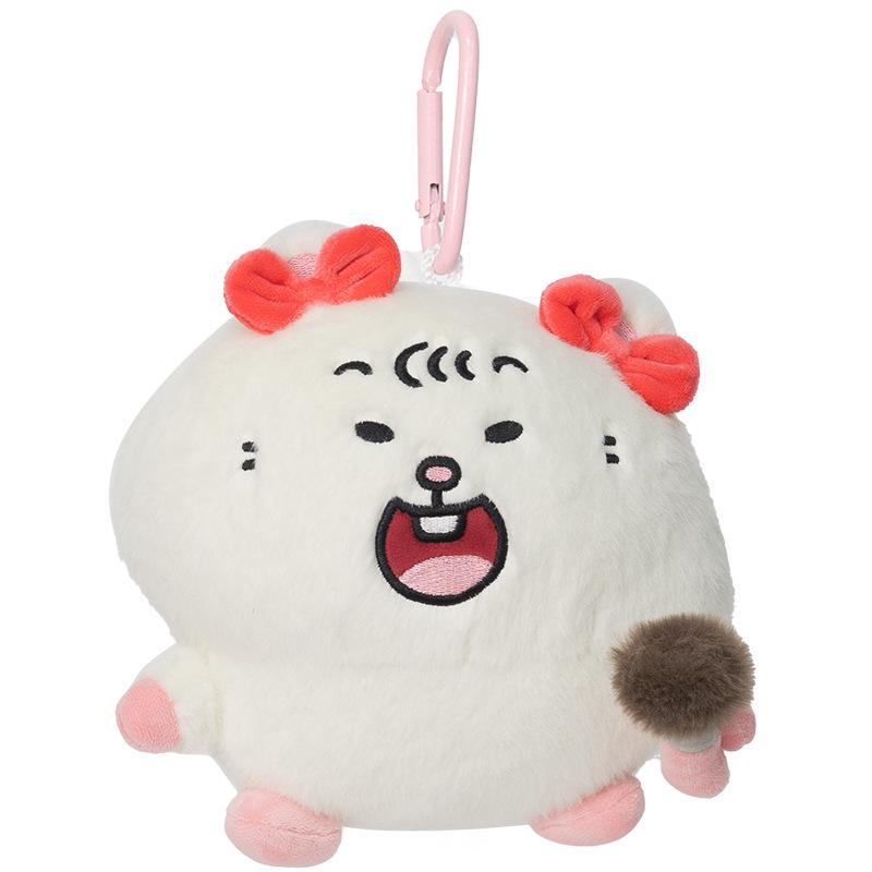 Meiji Rat Plush Keychain: Adorable Pendant & Bag Charm Gift