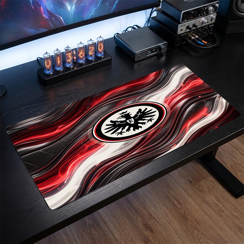 Tappetino Mouse Grande Stampa Calcio Eintracht Frankfurt, Tappetino Esteso Antiscivolo per Scrivania da Gaming per Ufficio Casa