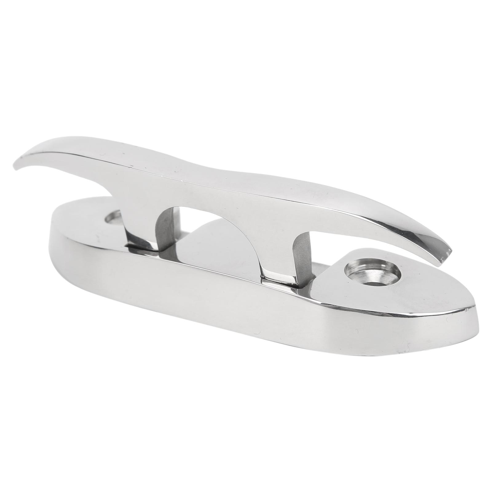4.6in 316 Stainless Steel Boat Flip Up Folding Pull Up Cleat Dock Marine Hardware Dock Cleat
