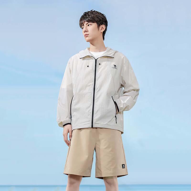 CAMEL Unisex Spring/Summer UPF 50+ Sun Protection Hoodie A34BF01184 XL