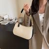 Lychee Pattern Armpit Cross-body Bag  New Style Fashion High Fashion All-in-one Shoulder Bag
