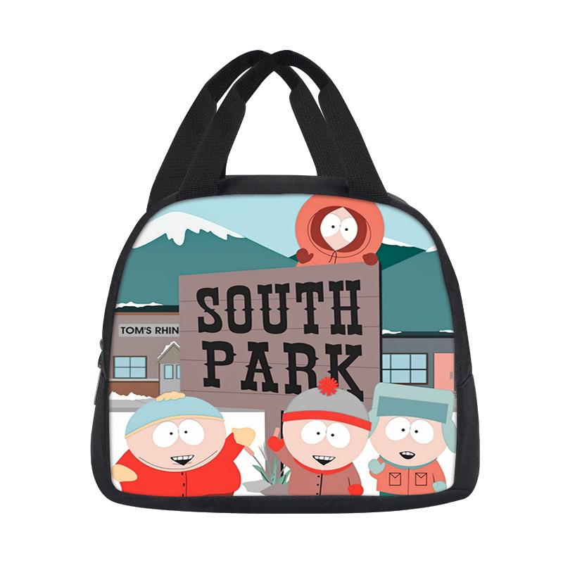 South Park Lunch Bag Versatile Cartoon Large Capacity New Item, Best Gift for Boys and Girls On School Birthdays