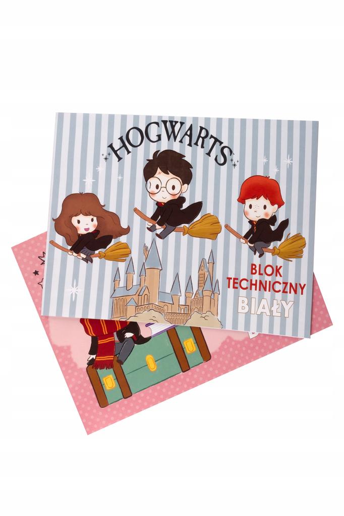 BLOK TECH BIALY A4/10k HARRY POTTER 3365 A'10