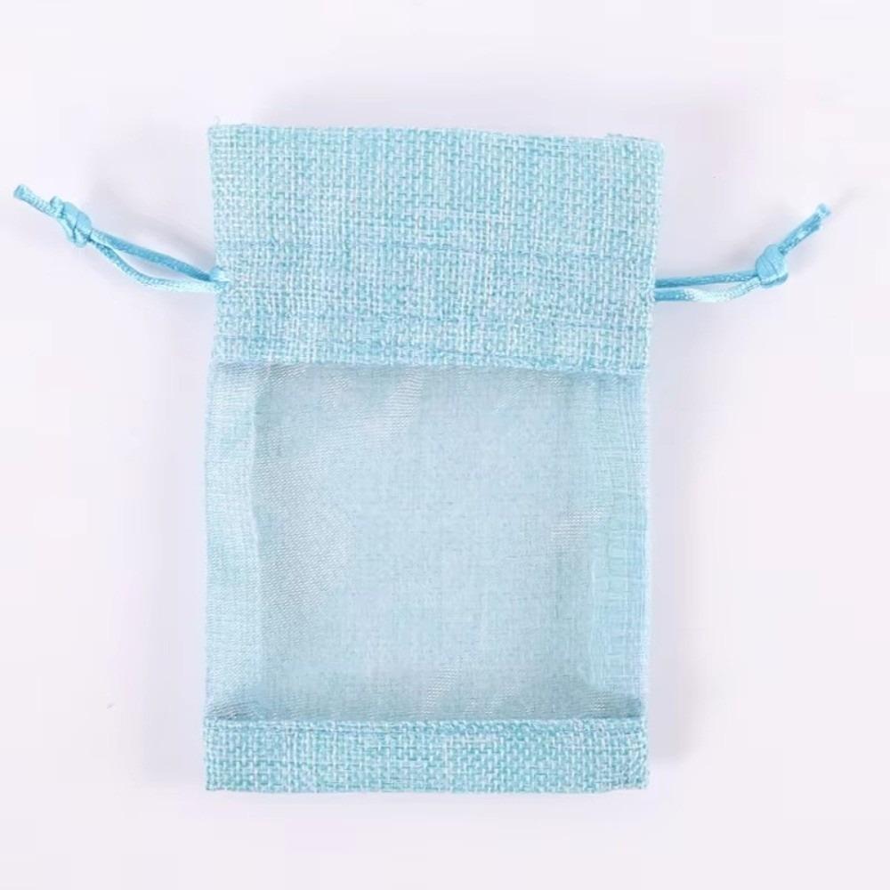 1/10PCS Washable Gift Drawstring Bags Reusable Drawstring Gift Pouches For Jewelry Storage
